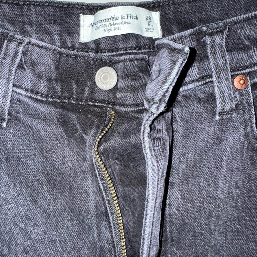 Abercrombie & Fitch Black High Rise Jeans